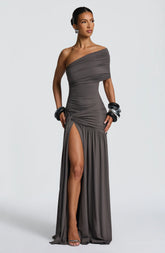 Monica Maxi Dress - Charcoal