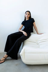 Marko Lace Top in Black