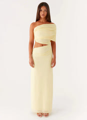 Gillian Maxi Dress - Yellow