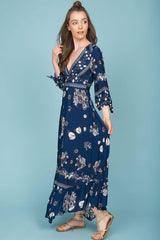 Zaika Maxi Dress Navy