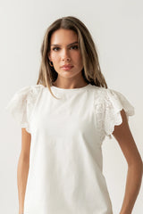 Tyson Embroidered Top