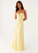 Joanie Maxi Dress - Yellow