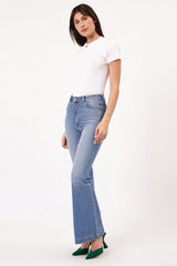 ROLLA'S Eastcoast Flare Ankle Jeans Mid Vintage Blue