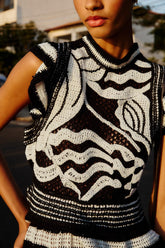 Seashell Crochet Top