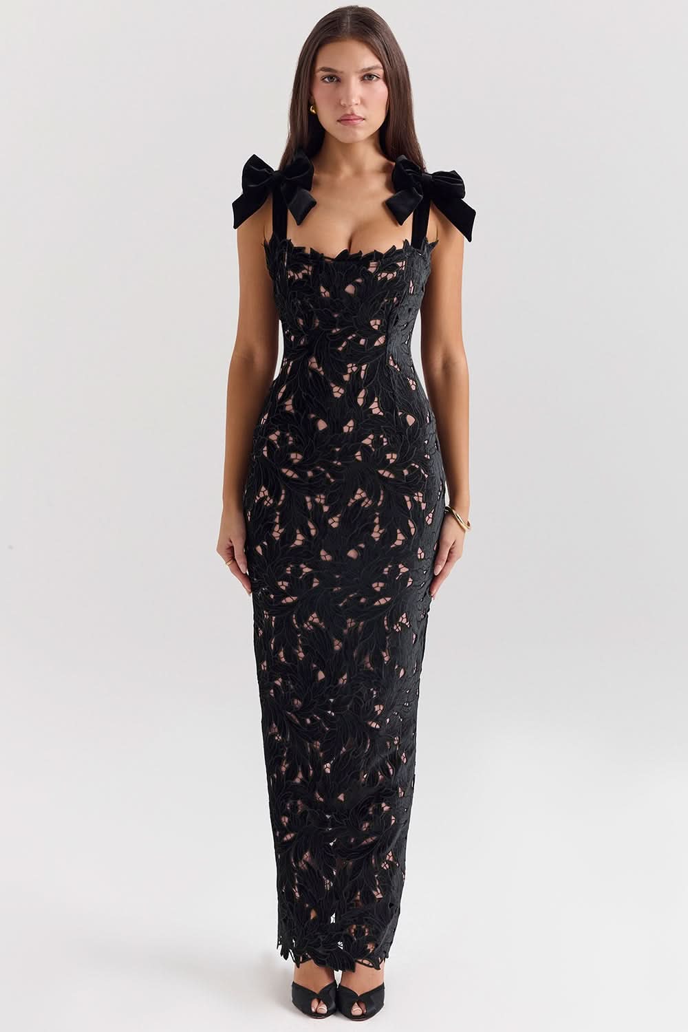 Valentina Lace Maxi Dress
