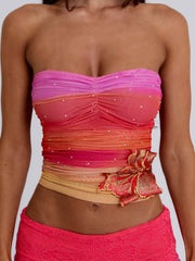 Lucy'S Hallie Top Ocean Sunset