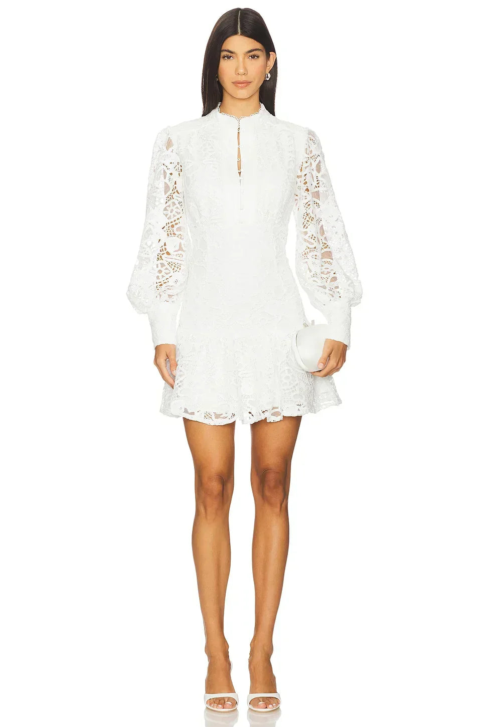 Remy Embroidered Mini Dress