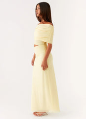 Gillian Maxi Dress - Yellow