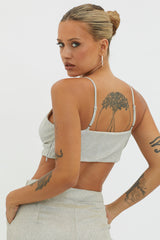 Joyeux Bralette Top Champagne