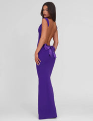 Zita Maxi Dress - Purple