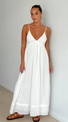 Elouise Maxi Dress - White